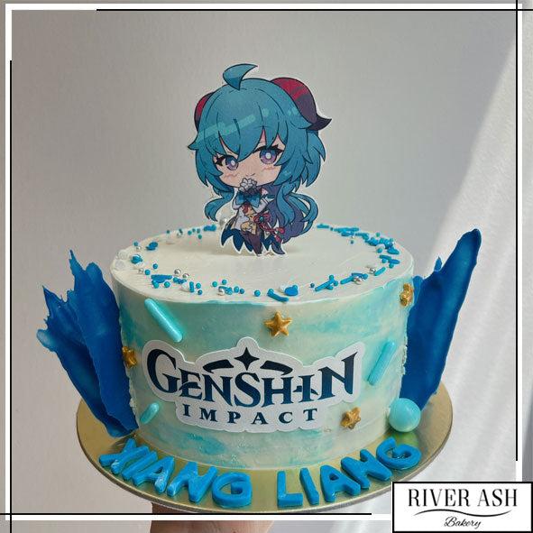 Genshin Character cake