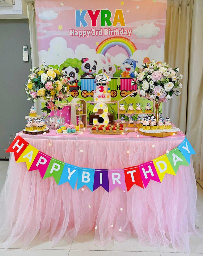 $699 Dessert Table (2tier Cake + Backdrop Included)