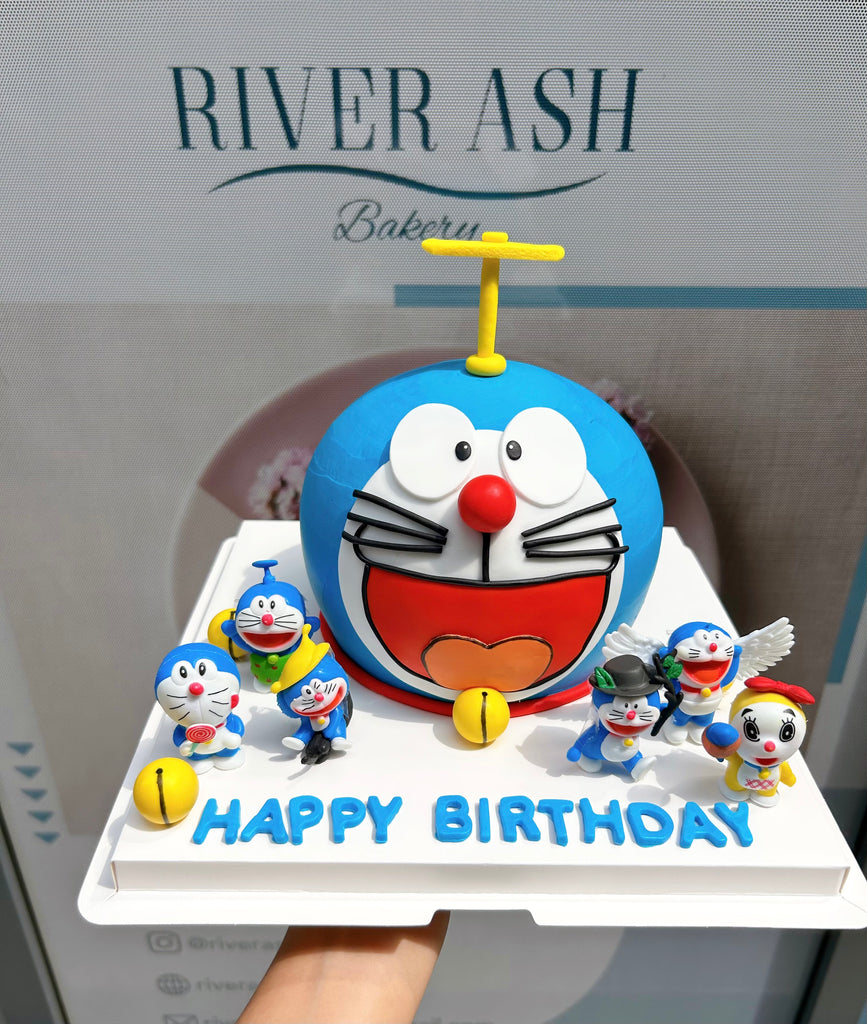 3D Doraeemon cake