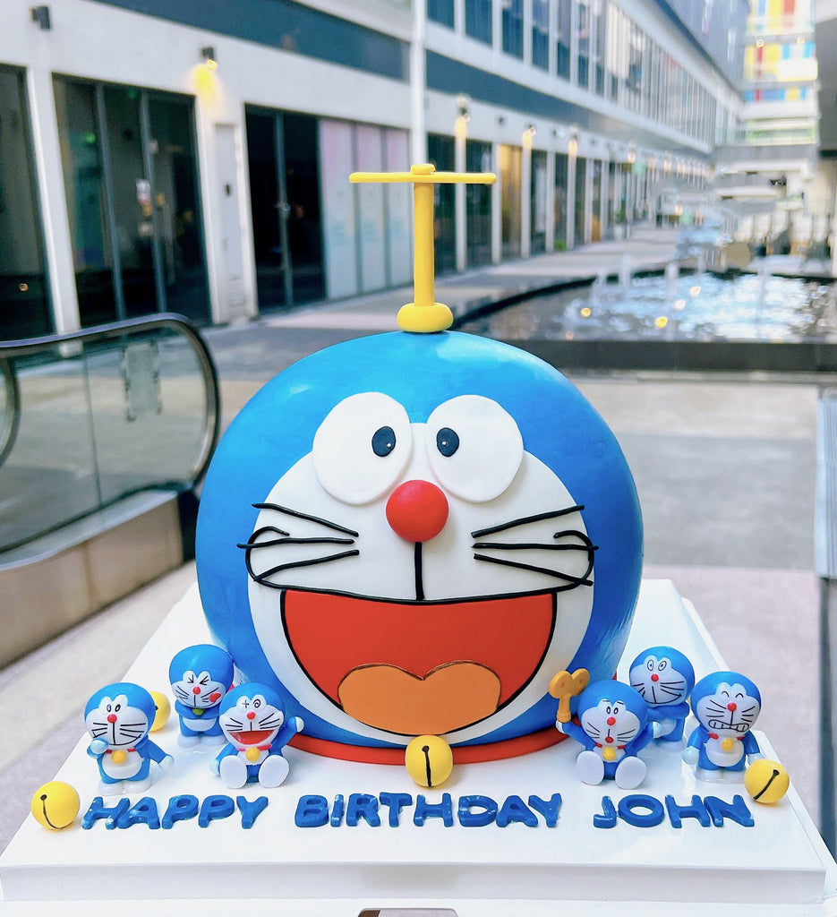 3D Doraeemon cake