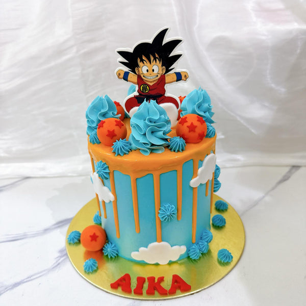 4" Tall Dragon Ball Cake