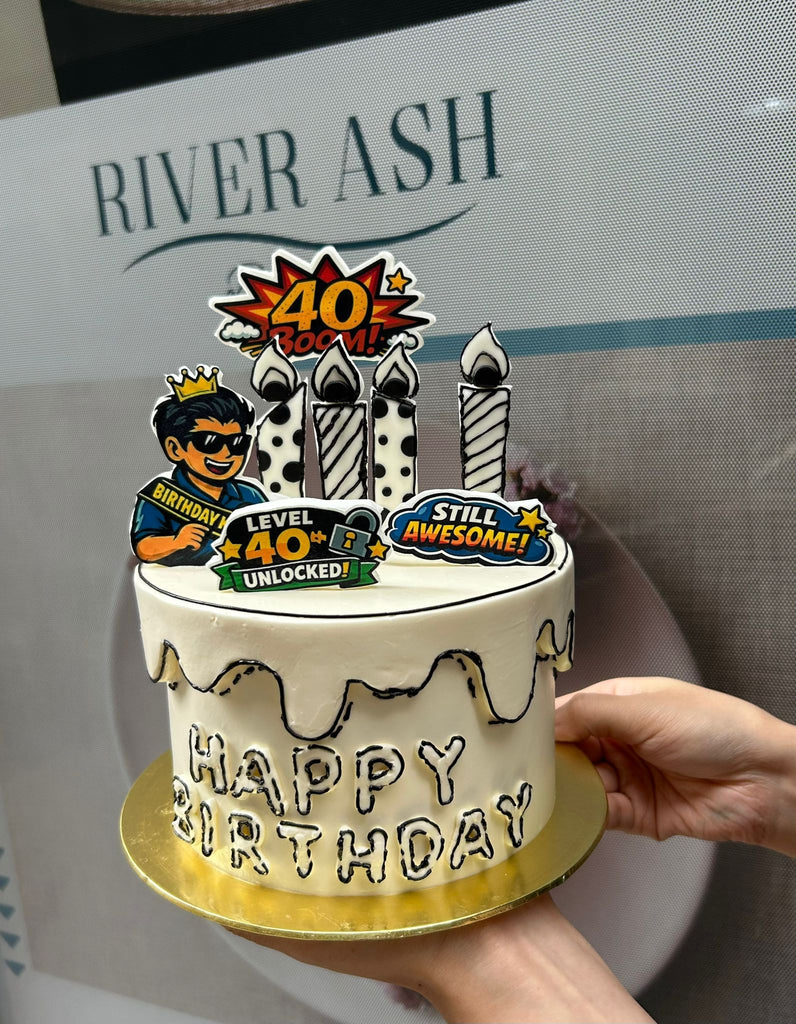 40 Awesome 2D Comic Cake