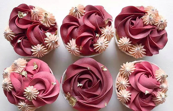 Red Love Cupcake/Wedding cupcake
