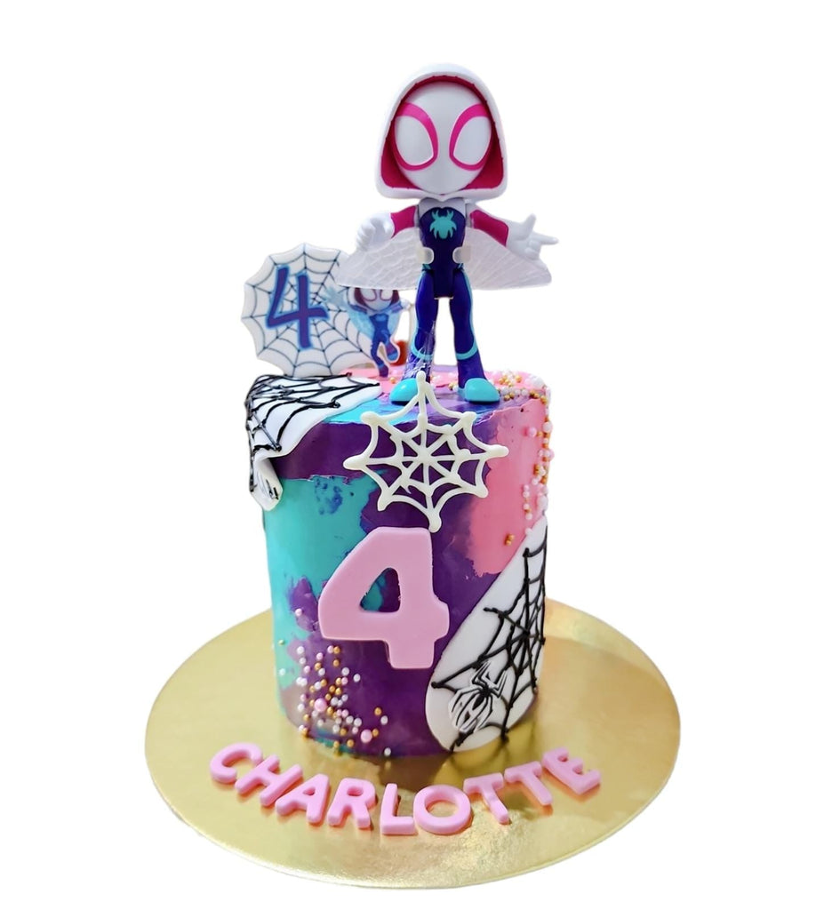 5" Tall Spidey Cake