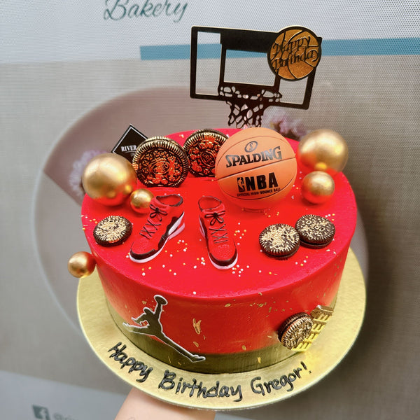 NBA Basketball theme Cake