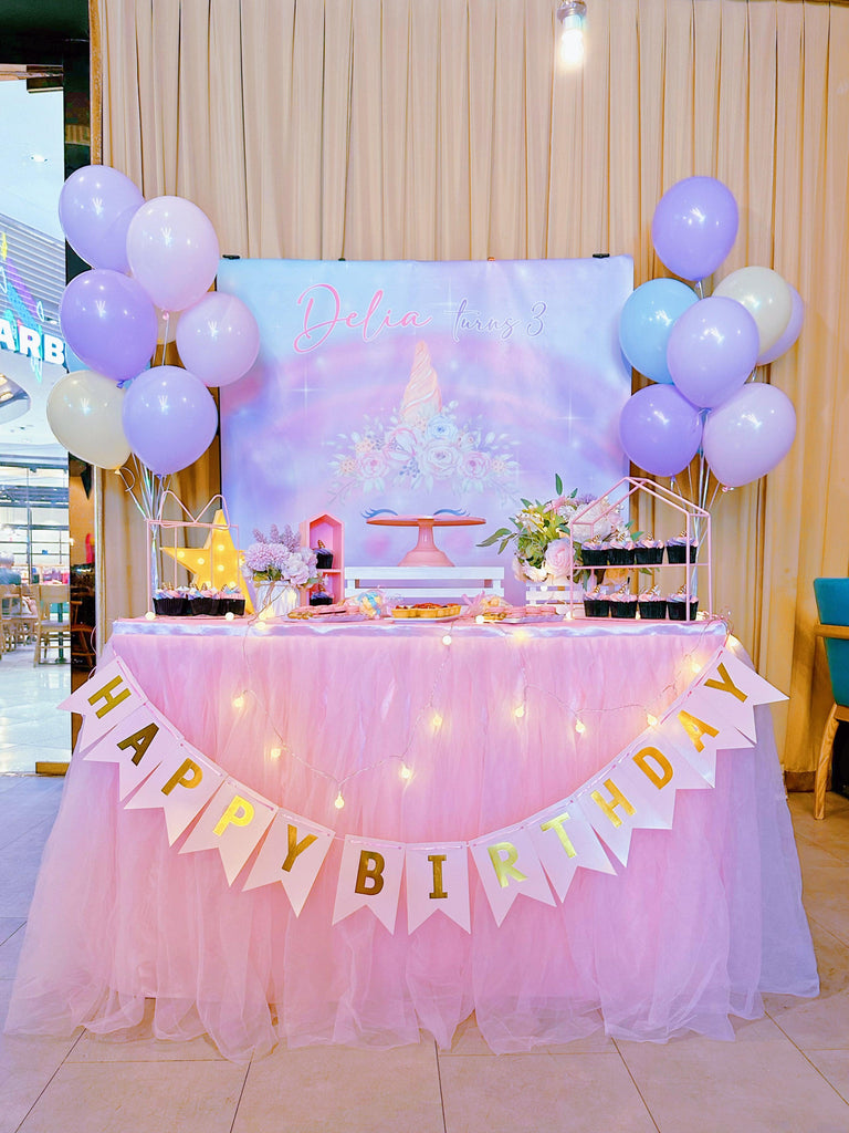 $699 Dessert Table (2tier Cake + Backdrop Included)