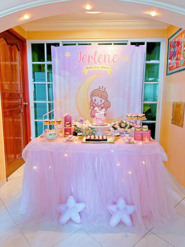 $699 Dessert Table (2tier Cake + Backdrop Included)