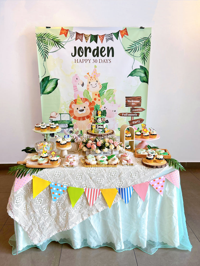 $699 Dessert Table (2tier Cake + Backdrop Included)