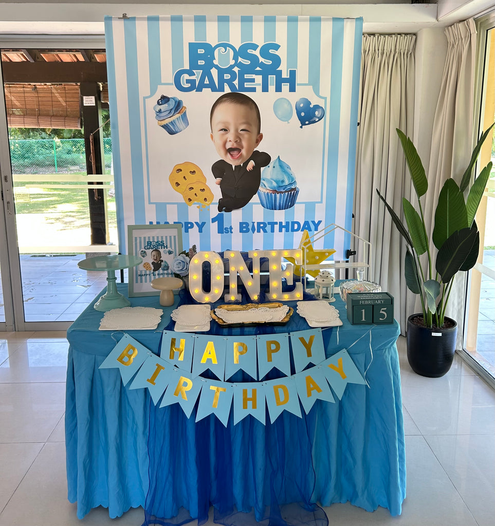 $699 Dessert Table (2tier Cake + Backdrop Included)