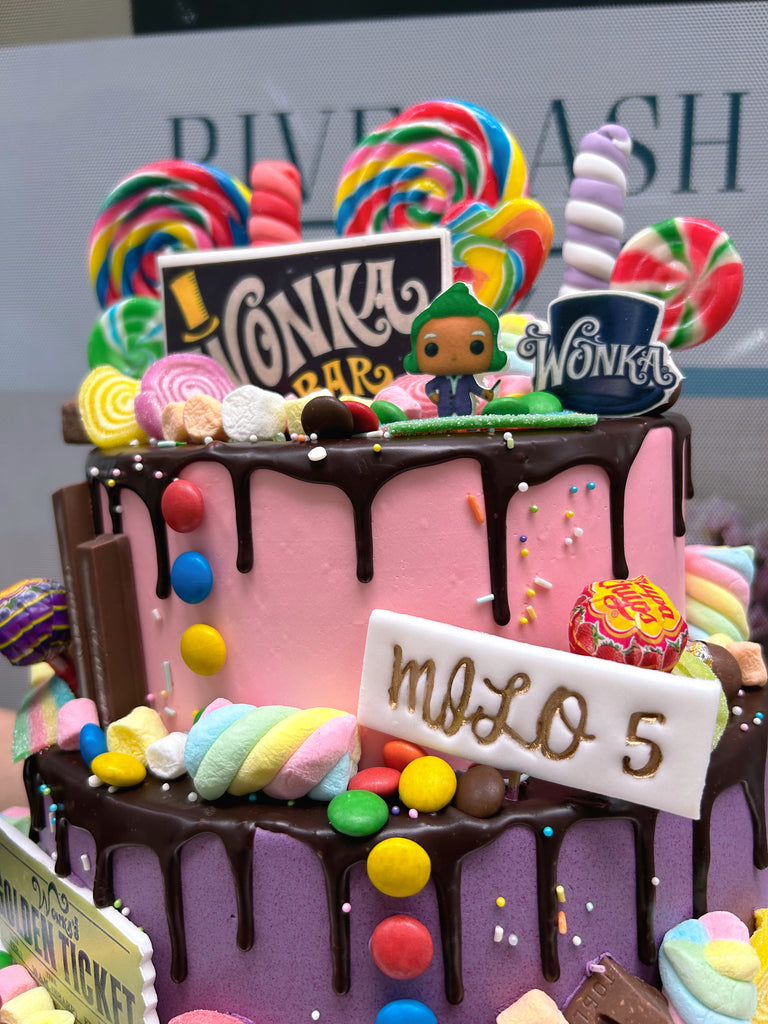 Willy Chocolate Candyland cake