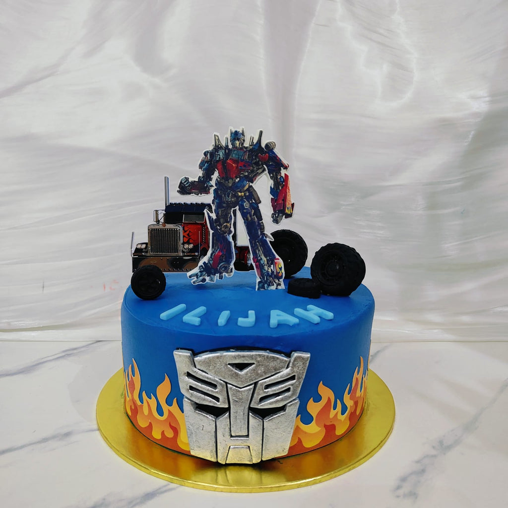 Autobots Roll Out Cake