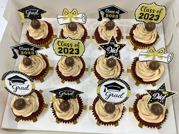 Happy Graduation Cupcake Gift Box