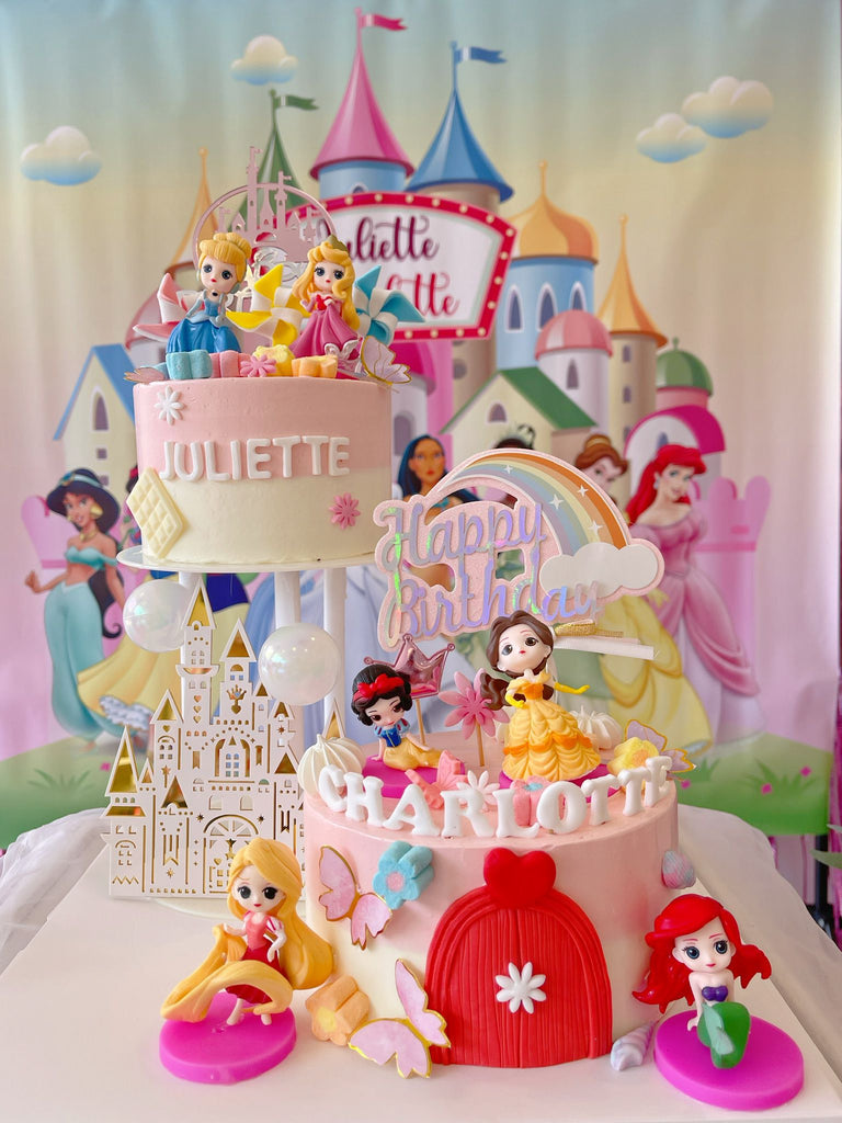 Princess Suspended Double Cake