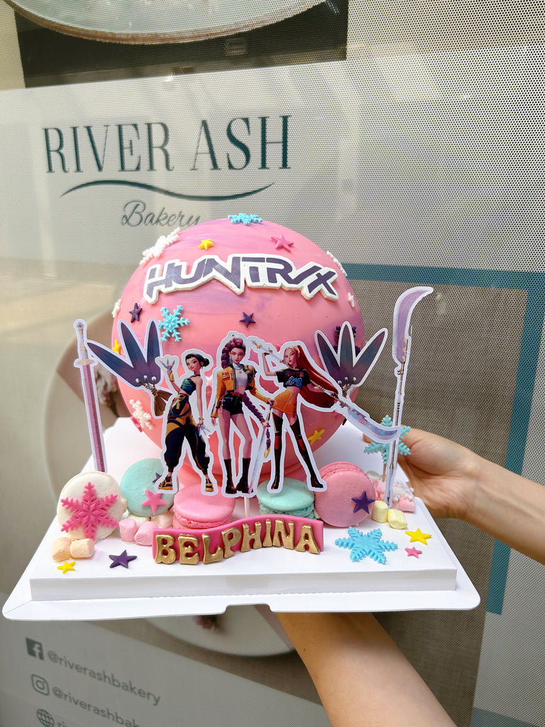 Demon Hunters Pinata Cake