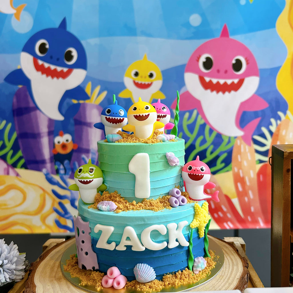 Baby Shark Cake (Family of 5)