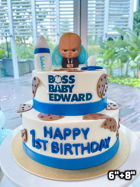 Baby is the Boss Cake