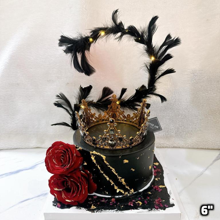 Black Gold Queen Cake