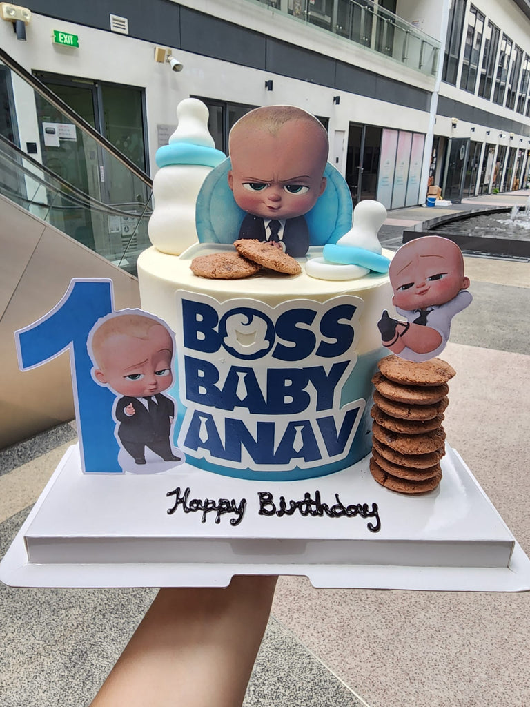 Boss Baby Cookies Cake