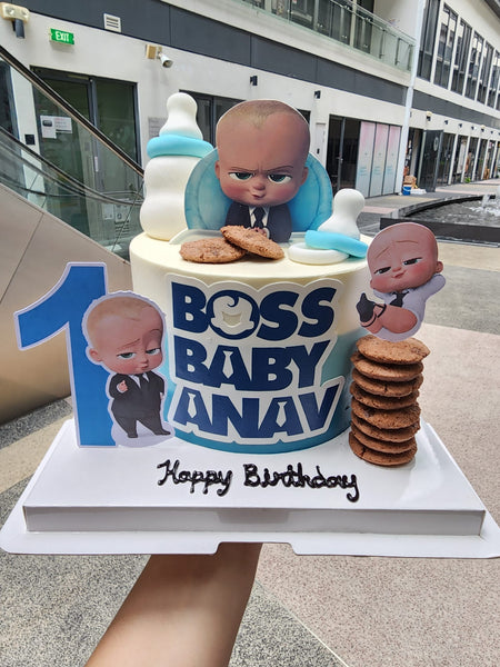 Boss Baby Cookies Cake