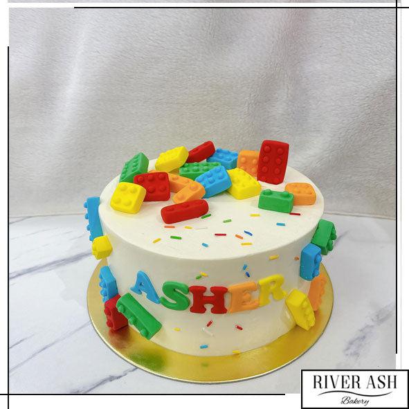Brick Blocks Cake