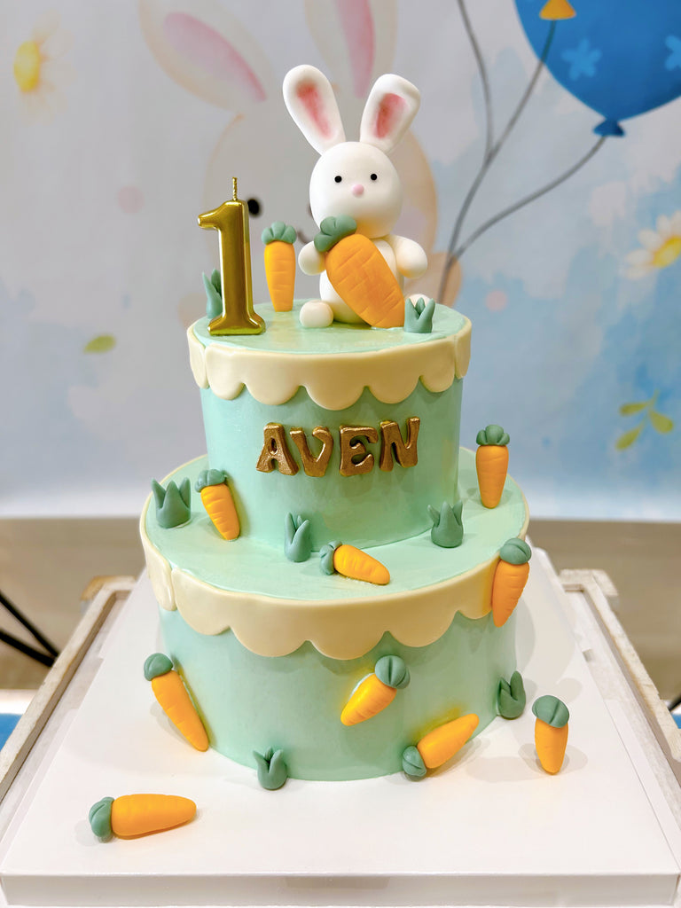 Bunny love carrot Cake