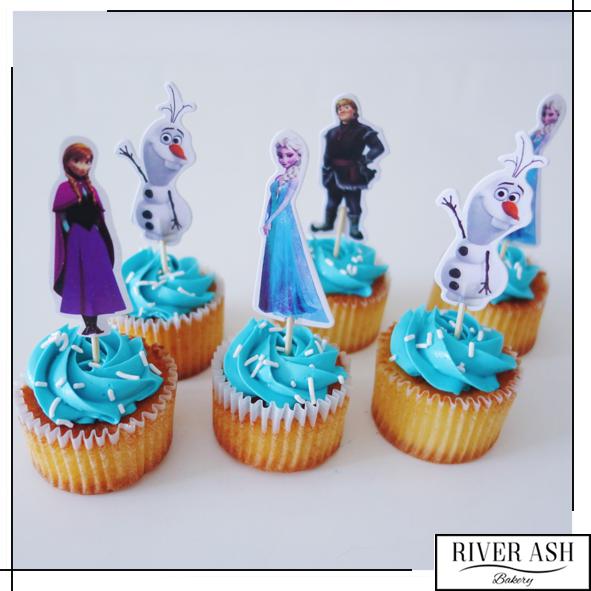 Character Customised Cupcakes
