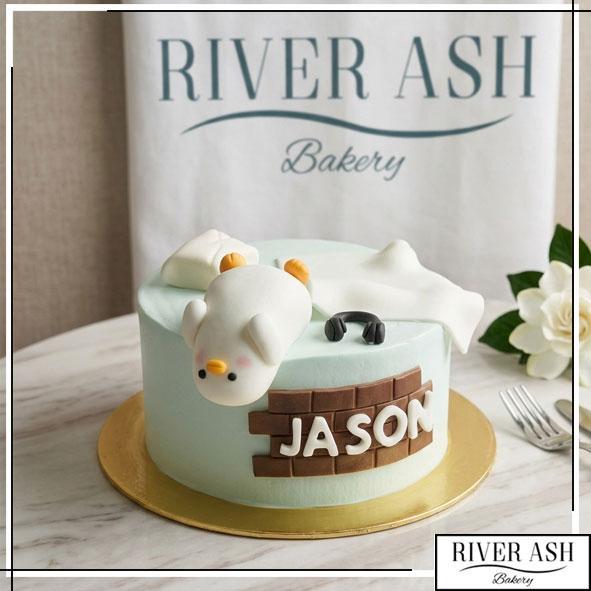 Chilling Penguin Cake