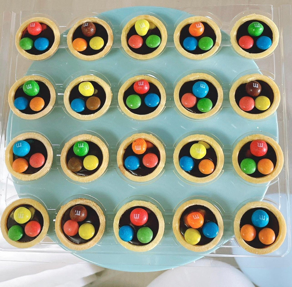 Chocolate M&M Tarts