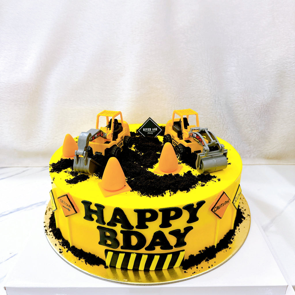 Construction Site Cake