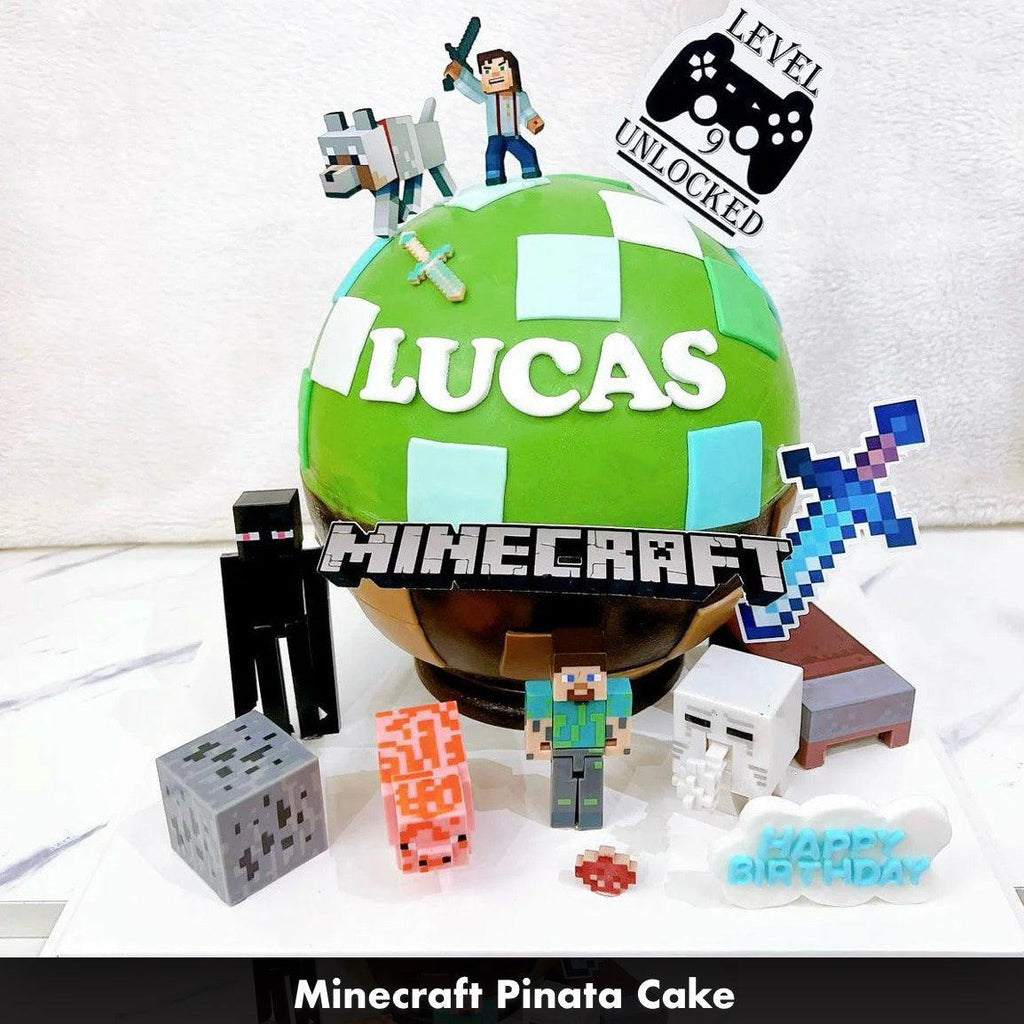 Custom Character Pinata Smash cake