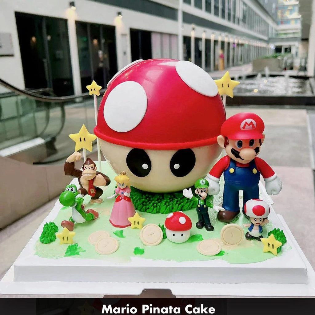 Custom Character Pinata Smash cake