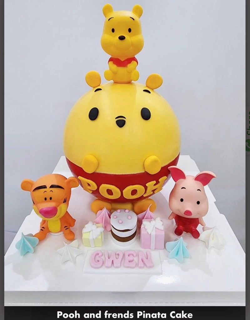 Custom Character Pinata Smash cake