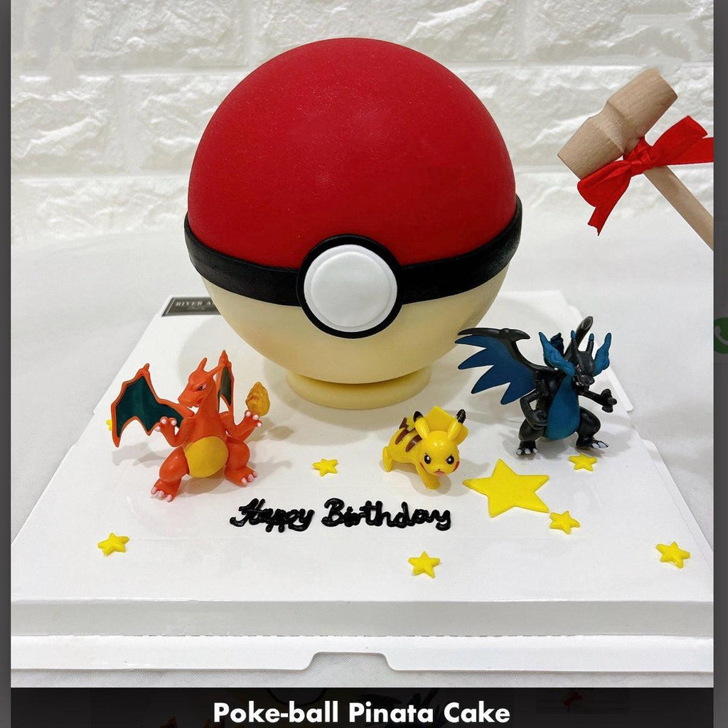 Custom Character Pinata Smash cake