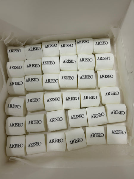 Custom Edible Logo Marshmallows/Corporate Marshmallow Favours