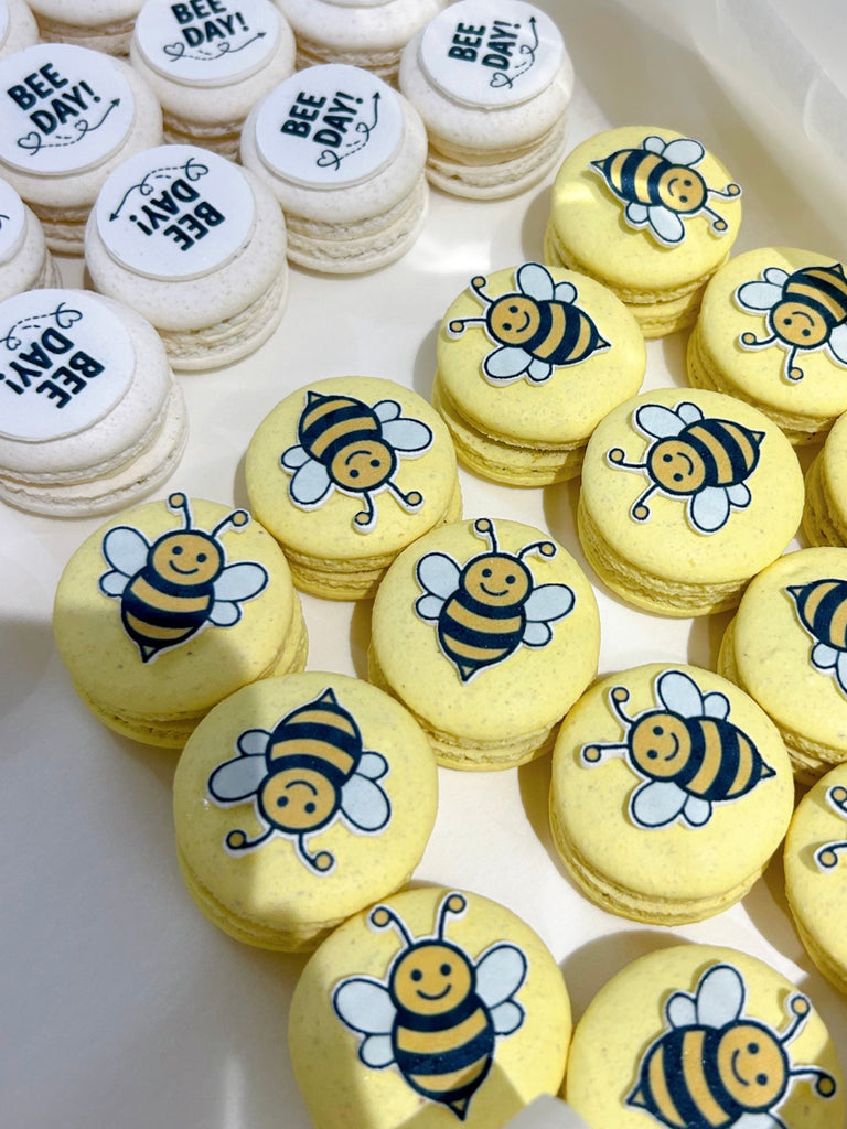 Custom Macarons with edible image