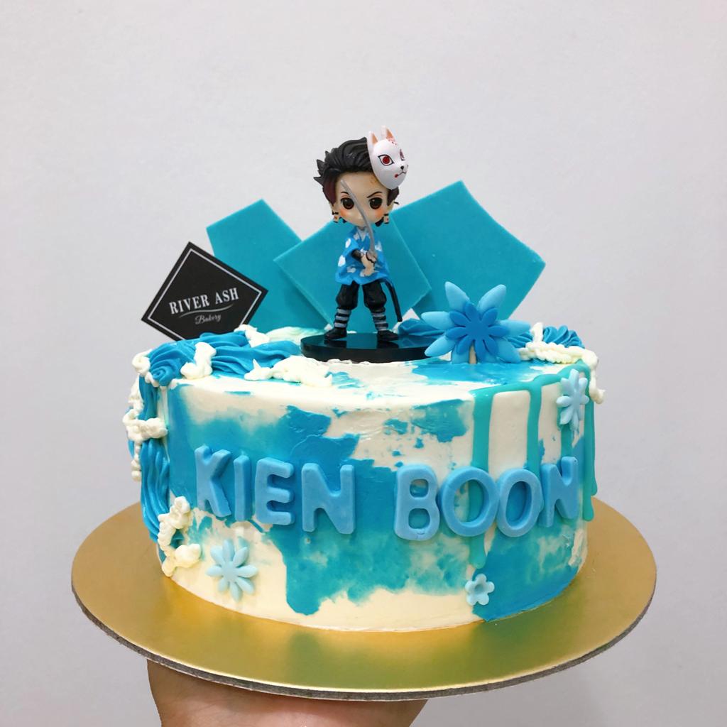 Demon Warrior Cake