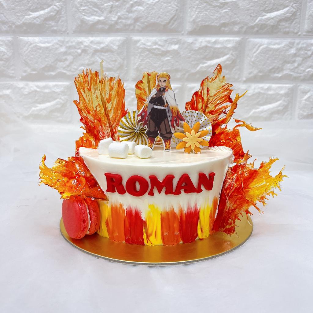 Demon Warrior Cake