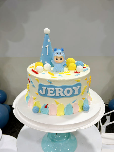 Dragon Baby Party Hat Cake