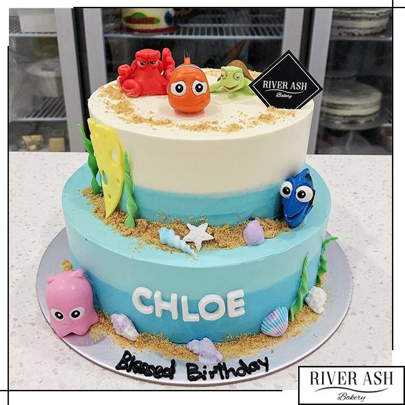 Finding Nimo/Finding Dori Cake