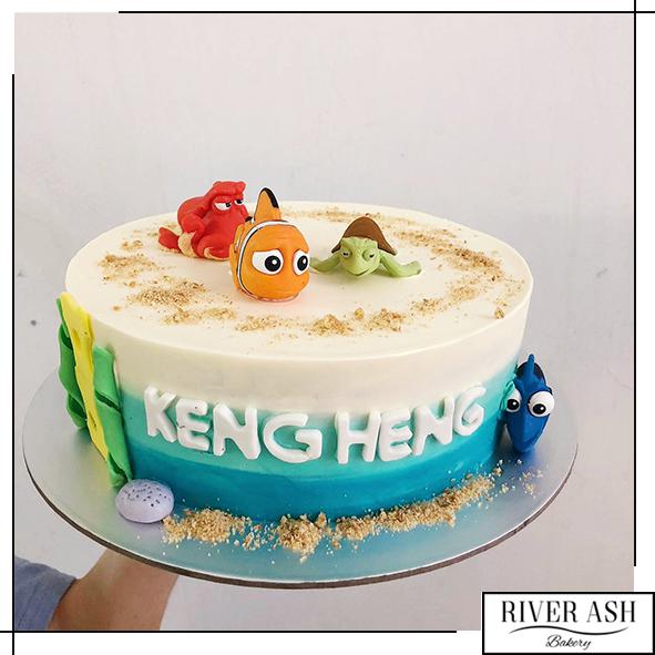 Finding Nimo/Finding Dori Cake