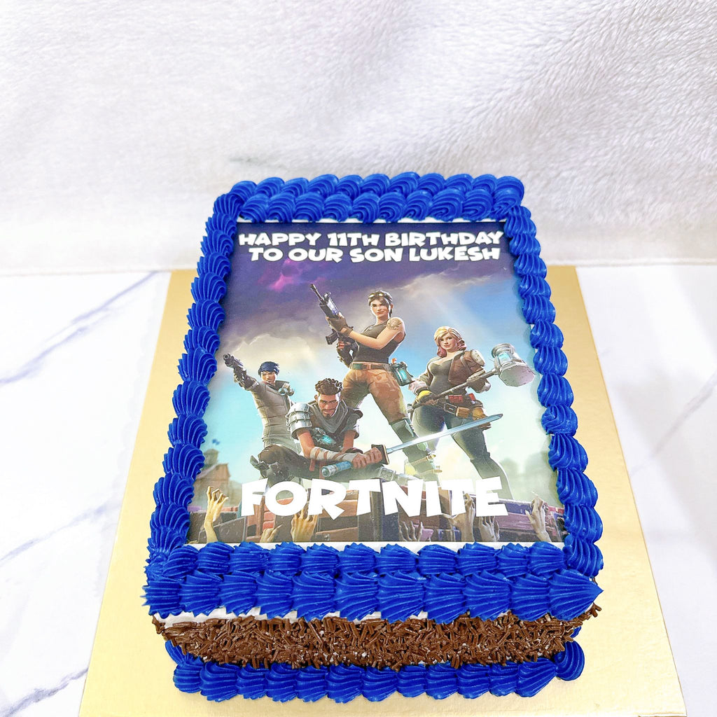 Fortnite Edible Image Cake