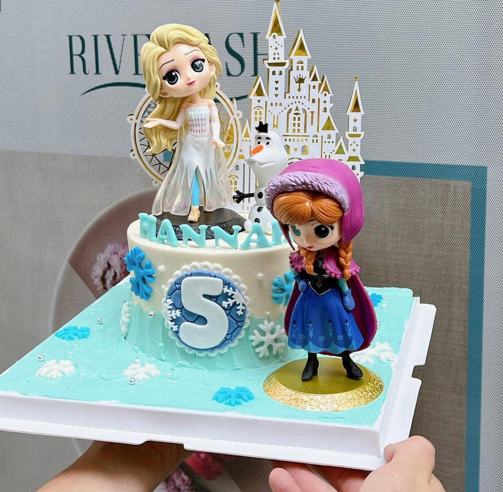 Frozen Sisters Princess Cake