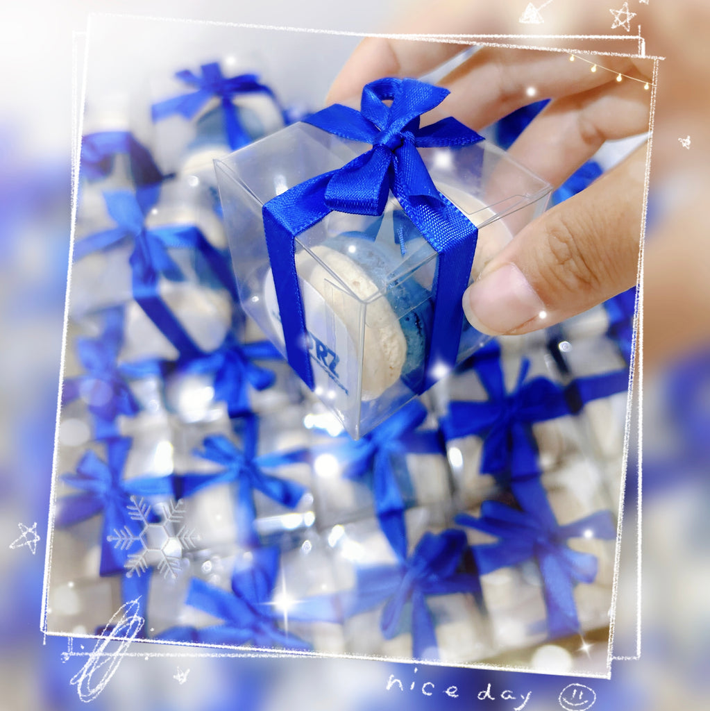 (Gift box) Macaron Favor/Macaron Door Gift/Macaron Wedding Favor