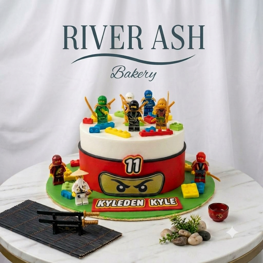 Ninja Fighter Cake