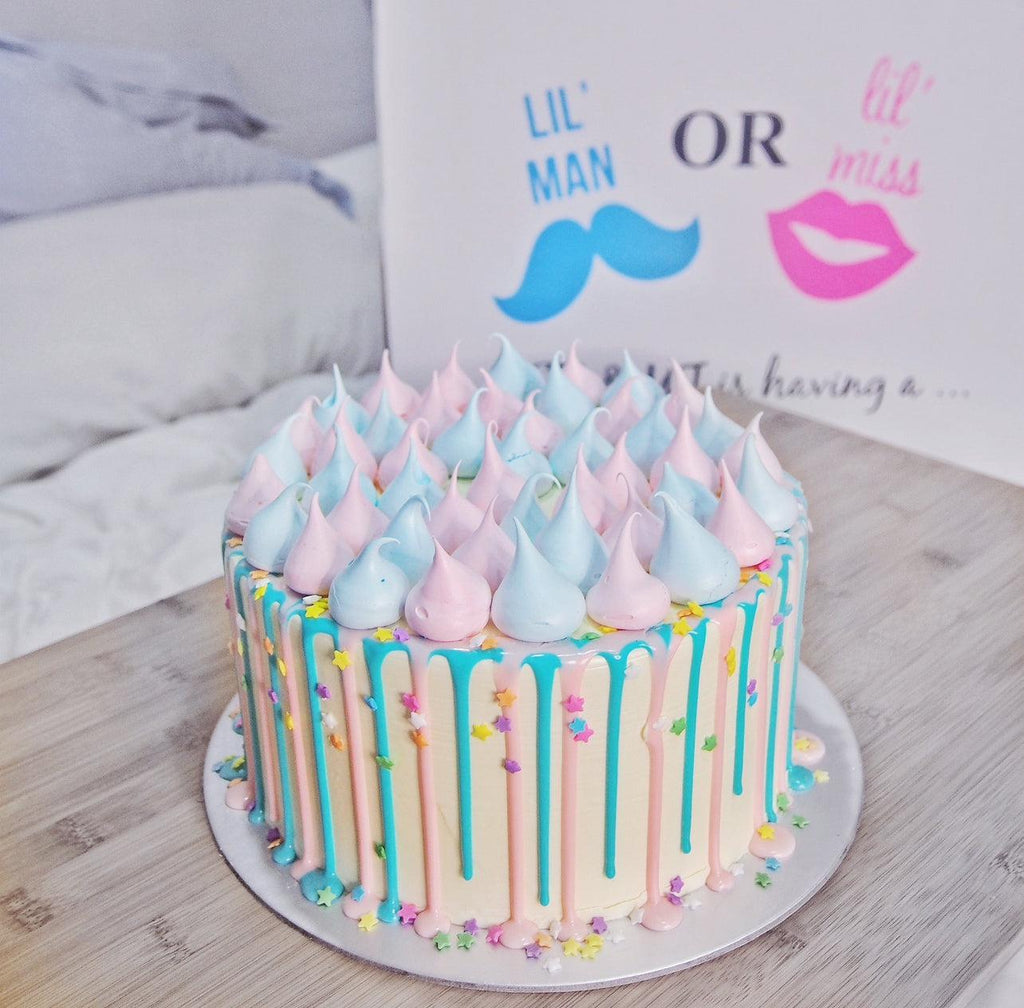 Gender Reveal Cake