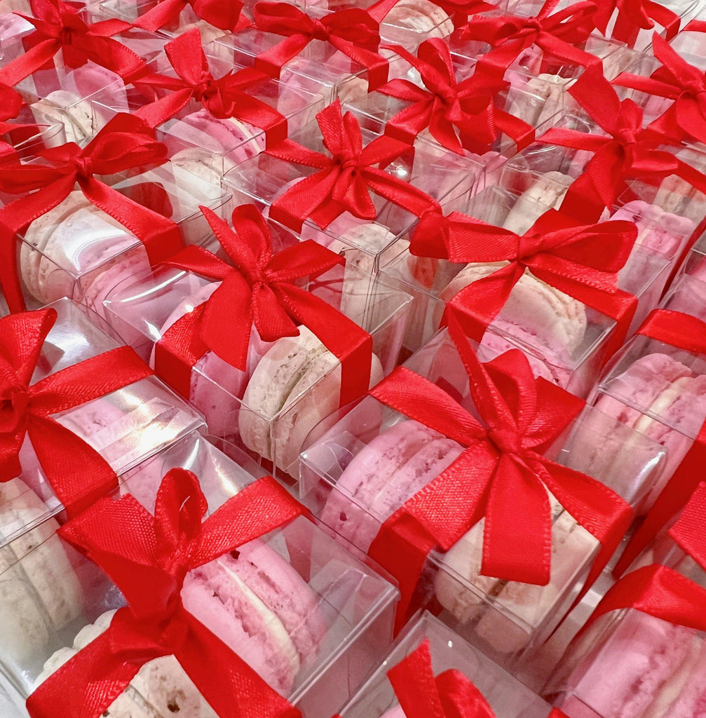 (Gift box) Macaron Favor/Macaron Door Gift/Macaron Wedding Favor