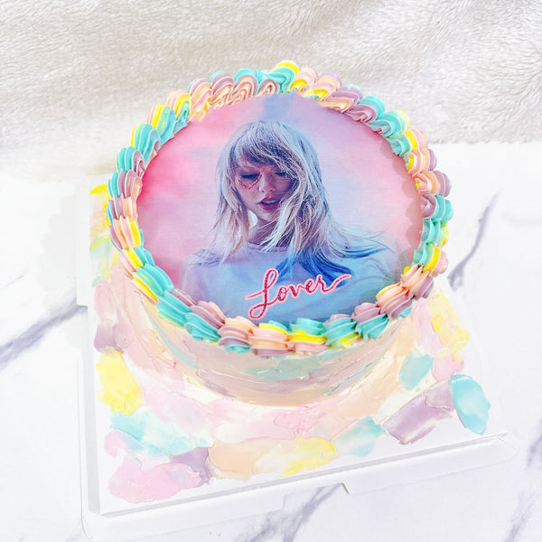 Taylor Swift Lover Image Cake