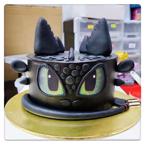Toothless Dragon Cake