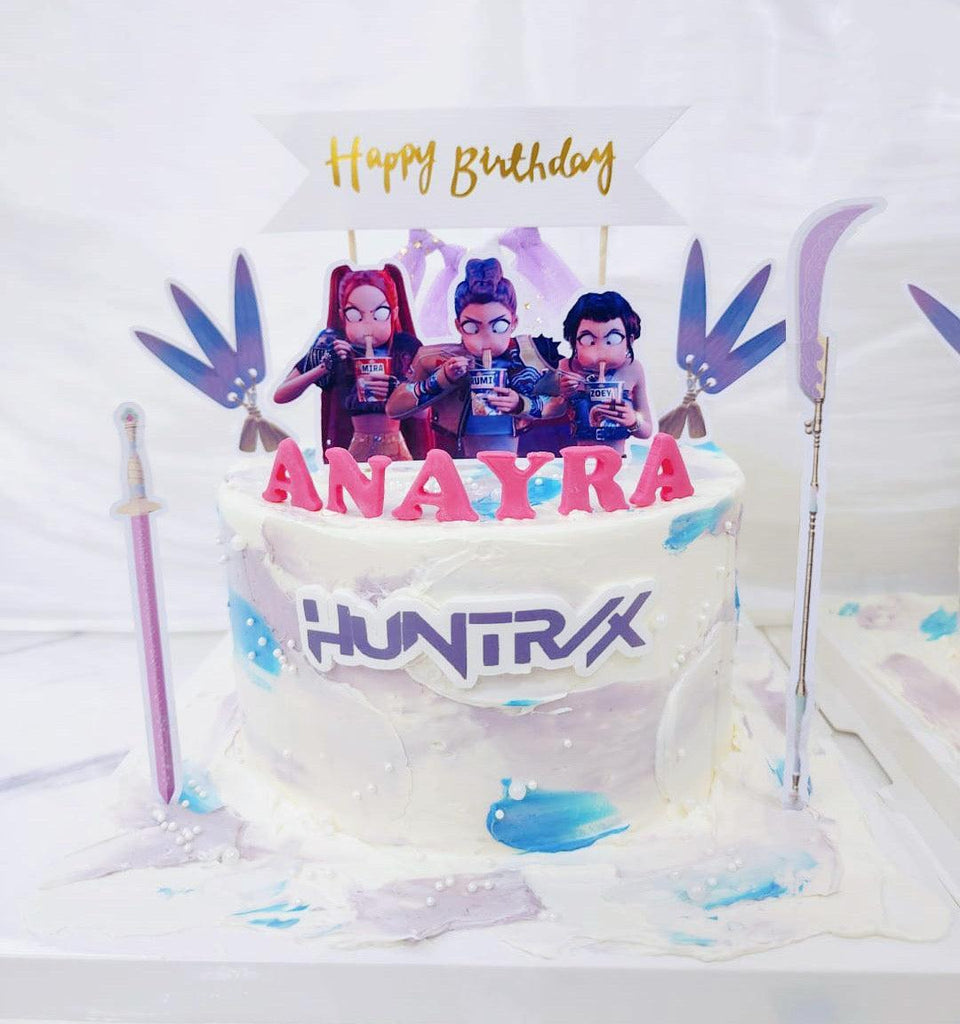 K-pop Demon Hunter Cake