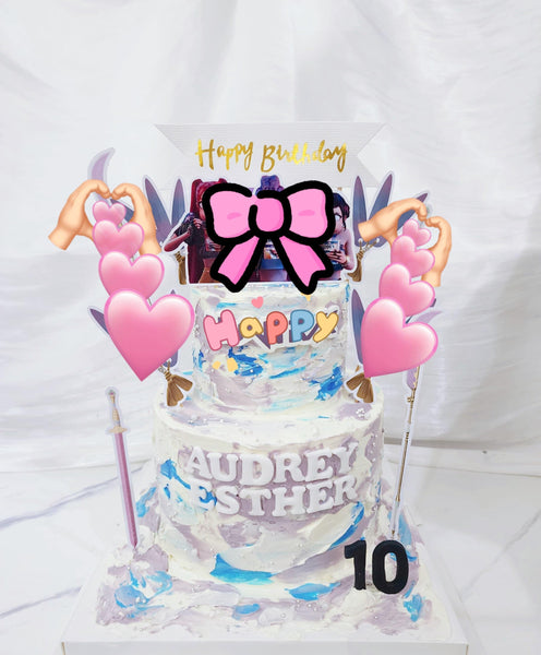 K-pop Dream Pastel Cake